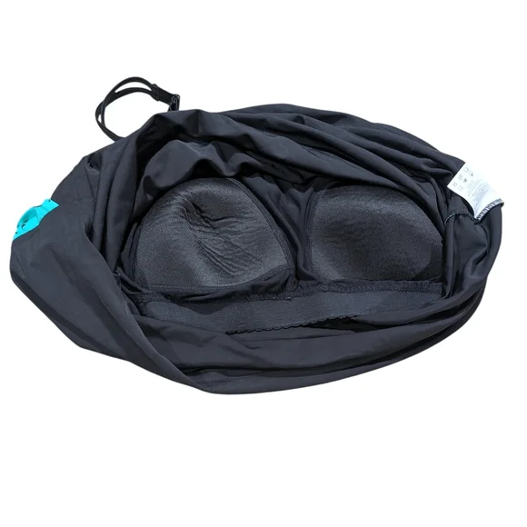 Sea Blue Patterned Swim Top Roomy Women's 1X - Picture 4 of 10